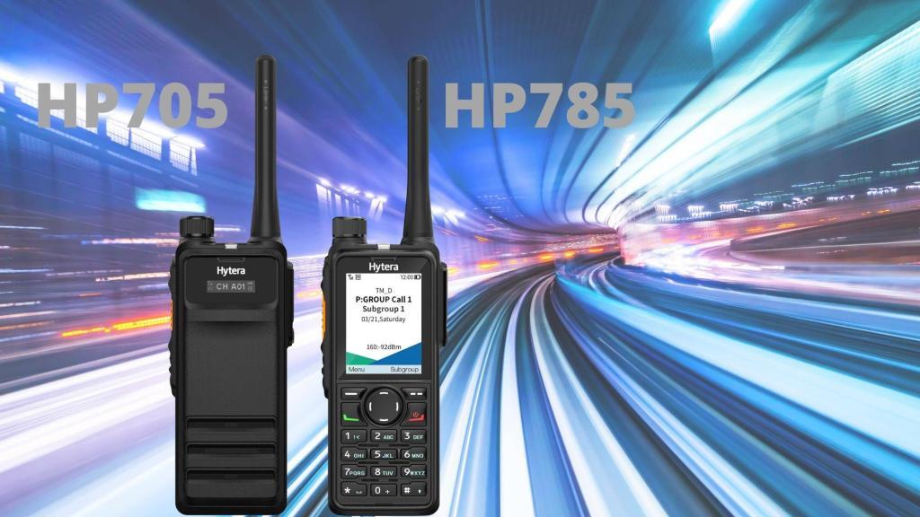 Digitální DMR radiostanice Hytera HP705 a HP785 nabízí intuitivní ovládání, dlouhou výdrž v provozu, čistý a jasný zvuk, velký dosah a odolnost