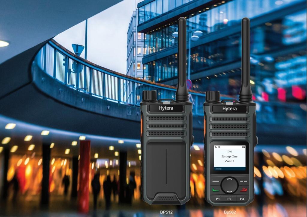Digitální vysílačky Hytera BP515 a BP565 zajistí kvalitní spojení a čistý zvuk pro vaši týmovou komunikaci